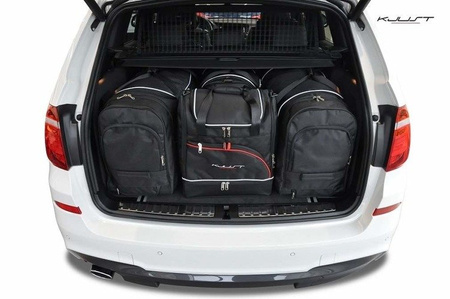 BMW X3 2010-2017 TORBY DO BAGAŻNIKA 4 SZT