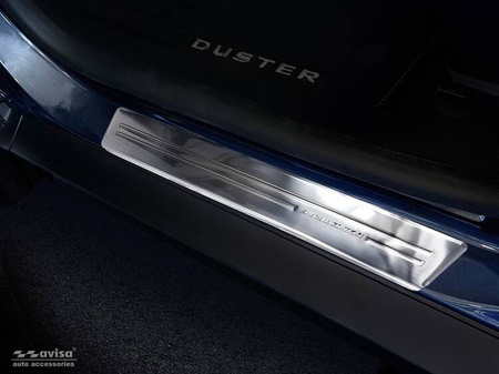 Nakładki ochronne progowe do Dacia Duster 2 (Stal)