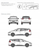 Bagażnik dachowy belki Renault Grand Scenic MPV IV