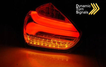 Lampy diodowe nowe FORD FOCUS 3 15-18 HB BLACK LED DTS