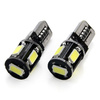 Żarówki LED CANBUS 5SMD 5730 T10 W5W White AMIO-01628
