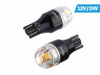 Żarówka VISION WY16W (T15) 12/24V 5x 2835 SMD Lumileds, nonpolar, CANBUS, pomarańczowa, 2 szt.