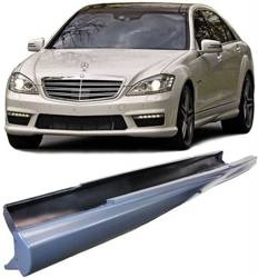 SPOILERY PROGOWE MERCEDES W221 LOOK AMG KRÓTKIE