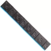 Ciężarki klejone do felg aluminiowych czarne Edgy Slim Black - 60g (5g+10g / szeroka taśma) - 50 szt. - Stix