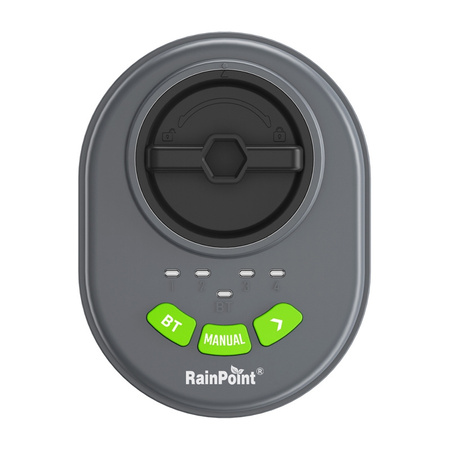 Sterownik zraszaczy 4 -strefowy RainPoint z aplikacją, Bluetooth