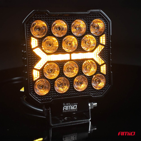 Lampa robocza halogen LED szperacz AWL74 42W 4200LM 12V 24V AMIO-04418