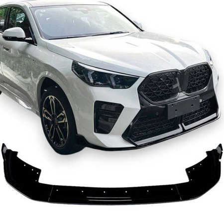 PRZEDNI SPOILER do BMW X1 U11 10/22- M-SPORT PAKIE