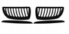 Grill nerki BMW E90/E91 05-08 Czarny połysk