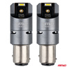 Żarówki LED FULL CANBUS PRO P21/5W 2x1860 SMD białe 12V 24V AMIO-03605