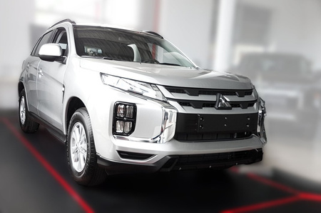 Nakładka na zderzak tylny do Mitsubishi ASX (Carbon Fiber)