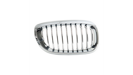Grill sportowy pojedyncze żeberka All Chrome BMW 3 E46 Facelift 2003-2006