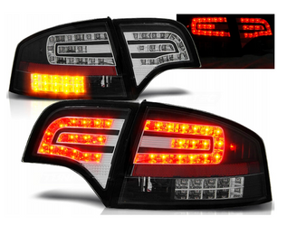 Lampy diodowe AUDI A4 B7 04-07 sedan black LED