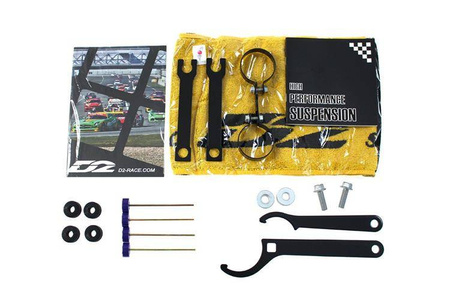 Zawieszenie gwintowane Street D2 Racing BMW E90 4 CYL 05+