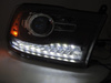 Lampy reflektory Dodge Ram 09-18 black