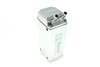 Oil catch tank 0.9L 15mm D1Spec Silver Square