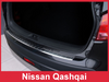 Nakładka na zderzak tylny do Nissan Qashqai (Stal)