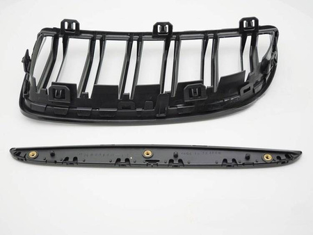 Grill atrapa nerki black połysk do BMW E90 E91 -08