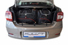 DACIA LOGAN LIMOUSINE 2012+ TORBY DO BAGAŻNIKA 5 SZT