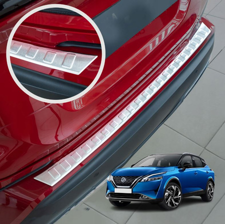 Nakładka listwa ochronna na tylny zderzak do NISSAN QASHQAI J12 2021-
