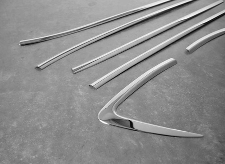 Listwy pod szyby boczne Hyundai Tucson 2015-2020