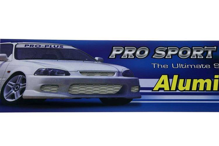 Siatka ALU Honey comb Silver 120x20cm