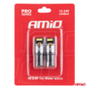 Żarówki LED CANBUS PRO T10 W5W 4x2016 SMD białe 12V 24V AMIO-03577