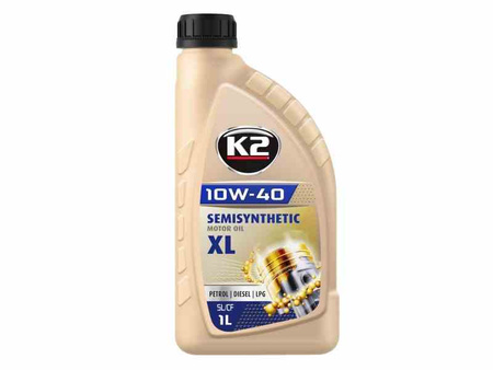 K2 TEXAR 10W-40 XL Olej silnikowy, 1L SL/CF/CF-4
