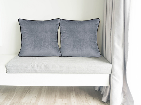 POSZEWKA DEKORACYJNA VELVET 1 SZT. 45 x 45 CM POKROWIEC NA PODUSZKĘ AKSAMITNY Z LAMÓWKĄ