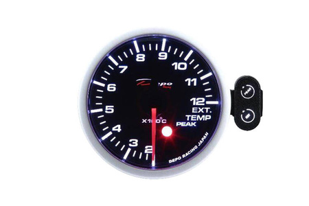 ZEGAR DEPO PK 52mm - EXHAUST TEMP