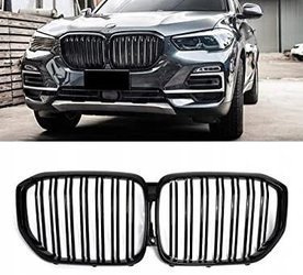 Grill (nerki) bmw x5 g05 11/2018- glossy black pia
