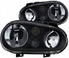Reflektory przednie VW Golf IV BLACK