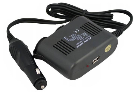Rozgałęziacz Zapalniczki Premium 3 In 1 + Usb Zam.