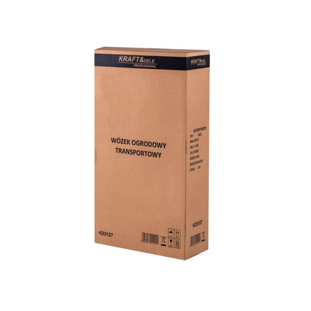 WÓZEK OGRODOWY TRANSPORTOWY 75L 300KG KD3127