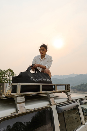 Torba podróżna na kółkach ze sztywną podstawą Expedition Wheeled Lifeventure 100L