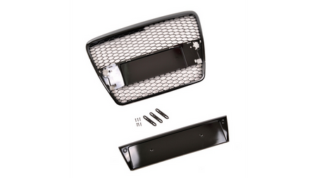 Grill sportowy Gloss Black  AUDI A6 C6 (4F) Sedan Avant przed liftem 2004-2008