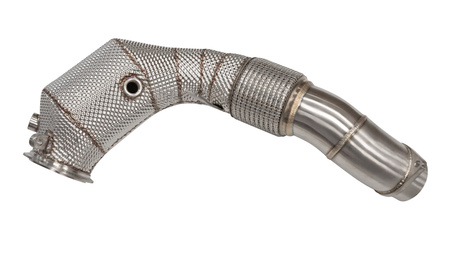 Downpipe BMW  M850I/XI G14 G15 G16/M550i G30 / M650i / M750i G11 G12 with OPF  N63 + Heat Shield