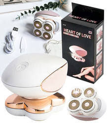 DEPILATOR ELEKTRYCZNY DO CIAŁA DLA KOBIET MĘŻCZYZN WODOODPORNY LED USB GOLARKA ELEKTRYCZNA