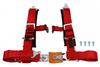 Pasy sportowe 4p 2" Red - DTM