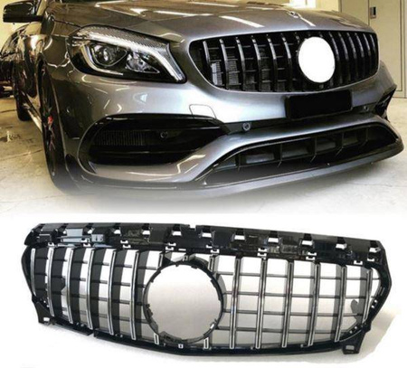 GRILL MERCEDES C117 CLA 13-19 AMG LOOK  B/C