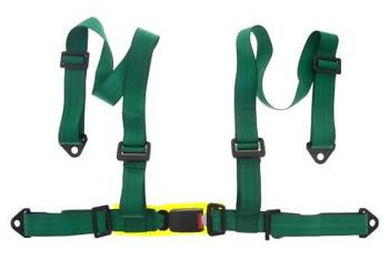 Pasy sportowe 4p 2" Green - E4