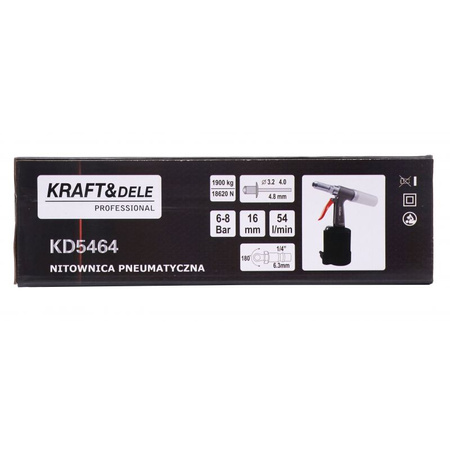 Nitownica pneumatczna 16mm / 54 l /min