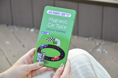 Gra magnetyczna The Purple Cow - Wyścigi samochodowe
