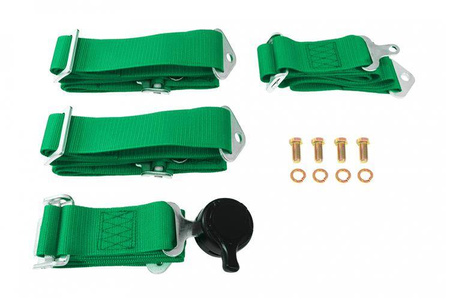 Pasy sportowe 4p 2" Green - Quick