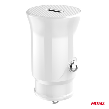 Ładowarka samochodowa USB-C 20W AMIO-03876