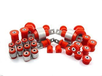 Kompletny zestaw zawieszenia tylnego oraz przedniego - wahacz blaszany - 
tłoczony - MPBS: 2201301A