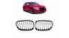 Grill sportowy pojedyncze żeberka Carbon Look BMW 1 F20 F21 przed liftem 2011-2015