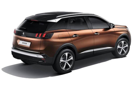 Listwy Drzwi Bocznych Peugeot 3008 2016-2021