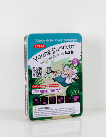 Zestaw do robienia eksperymentów The Purple Cow - Szkoła Przetrwania