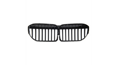 Grill sportowy pojedyncze żeberka Gloss Black BMW 7 G11 G12 Facelift 2019-obecnie