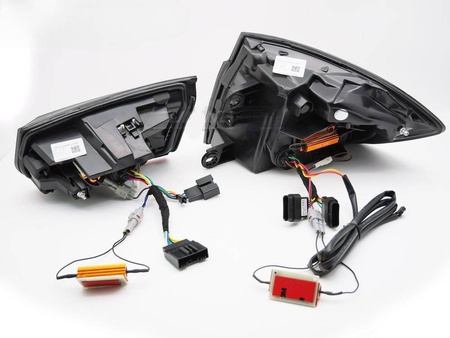 Lampy tylne diodowe do BMW F30 11-18 OLED smoke